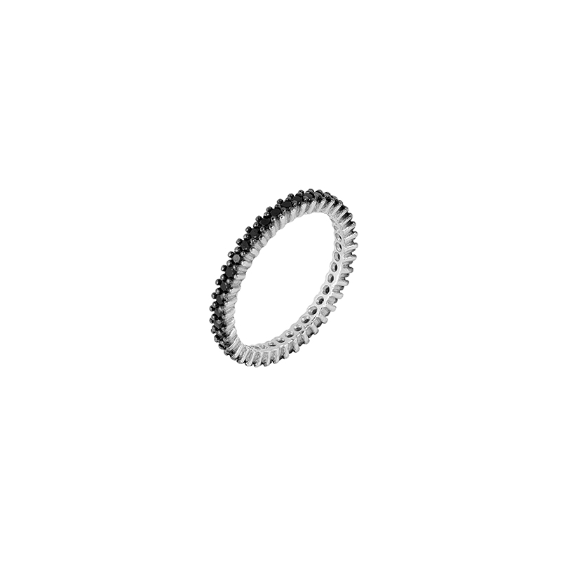 Ασημένιο δαχτυλίδι ολόβερο AD00050