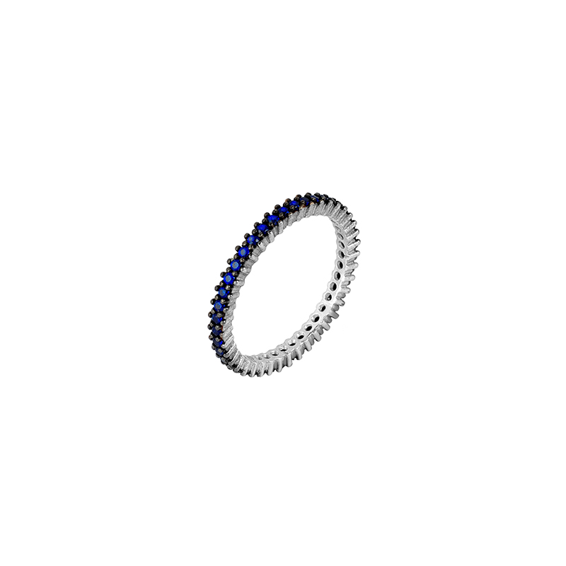 Ασημένιο Δαχτυλίδι Ολόβερο AD00053