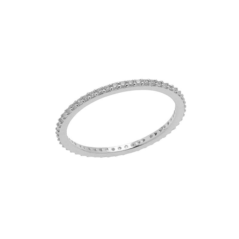 Ασημένιο Δαχτυλίδι Ολόβερο AD00067