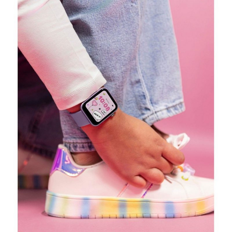 TIKKERS Smartwatch BoxSet Με Μωβ Λουράκι Σιλικόνης TKS13-0029-SET - Image 3