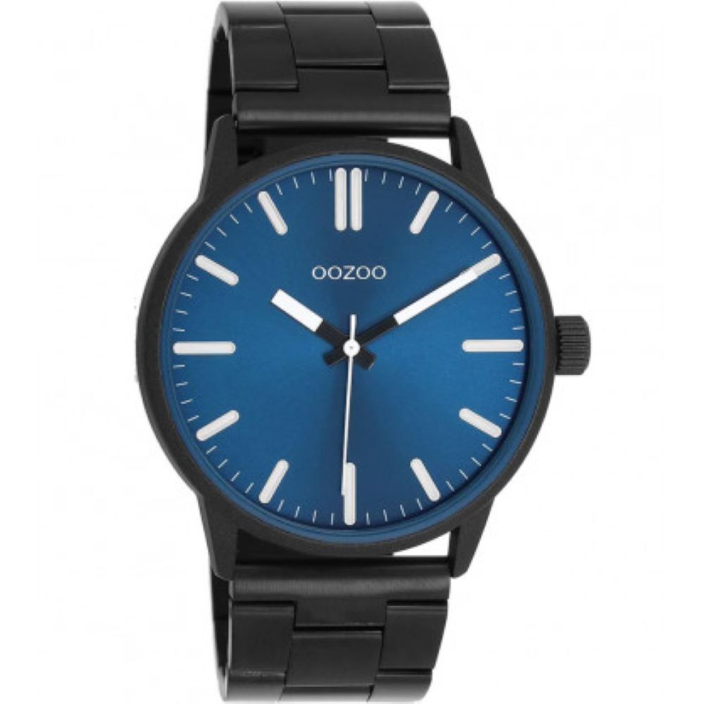 OOZOO TIMEPIECES Black Metallic Bracelet C11403